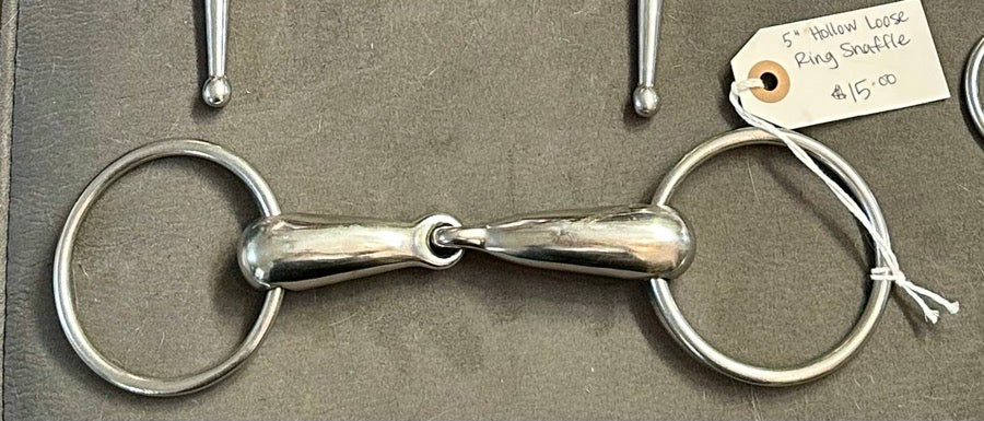 OTHER 5” Hollow Loose Ring Snaffle