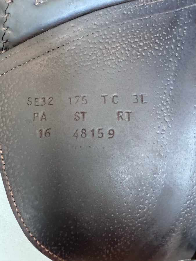 CWD 17.5” CWD SE32 Mademoiselle 2Gs Saddle - Full Buffalo - NEW Flaps 2026 (4)