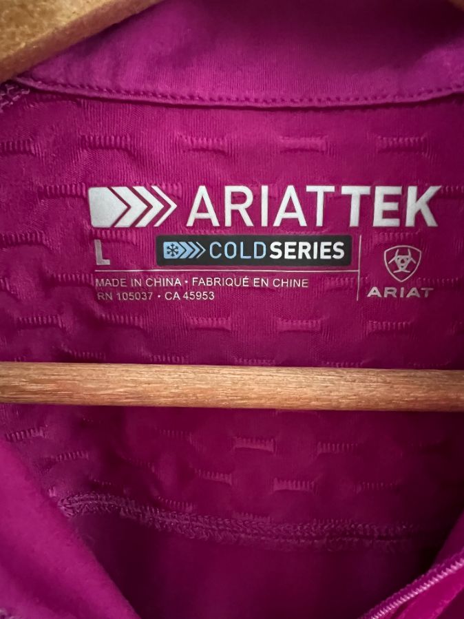 ARIAT Ariat Tek Cold Series 1/4 Zip Baselayer (2)
