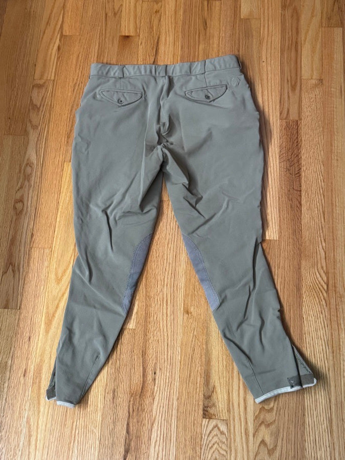 OVATION Men’s Ovation Knee Patch Breeches Size 34 (2)