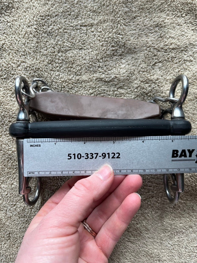 Other Rubber Covered Pelham with Chin Guard and Lip Strap (2)
