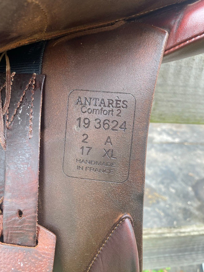 ANTARES 17" Antares Comfort 2 Saddle - 2019 - 2A Flaps - 4.75" dot to dot × 1 (8)