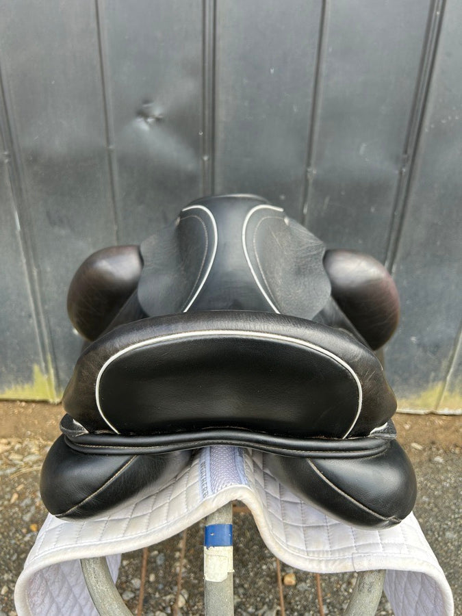 CUSTOM SADDLERY 18” Custom Saddlery Wolfgang Matrix Dressage Saddle (4)