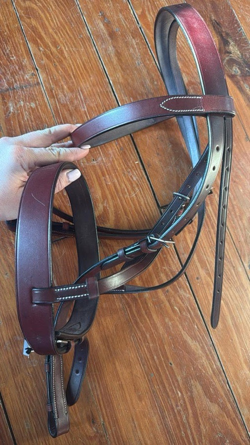 DOVER SADDLERY Draft sized hunt bridle- NWT (2)