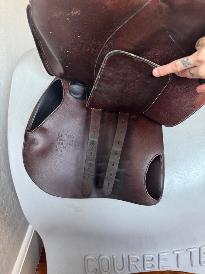 VOLTAIRE 18.5” Voltaire Stuttgart PRO Saddle - 2017 - 4AAR - full Buffalo (3)