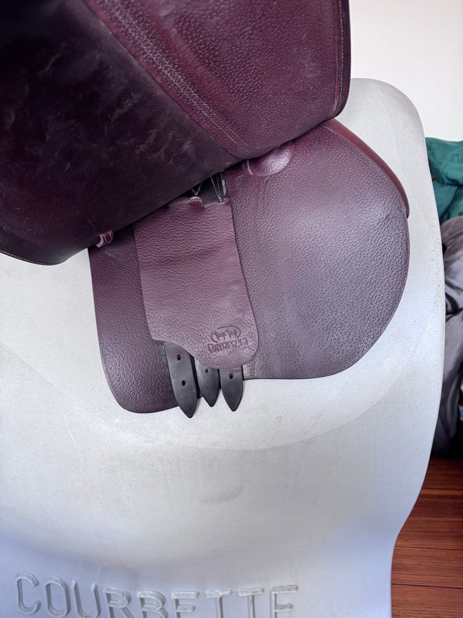 DEVOUCOUX 18.5” 2020 Devoucoux Biarritz O Saddle - 3AR - Grained Buffalo (8)