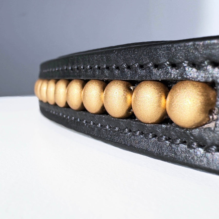 OTHER Gold Beaded Browband (6)