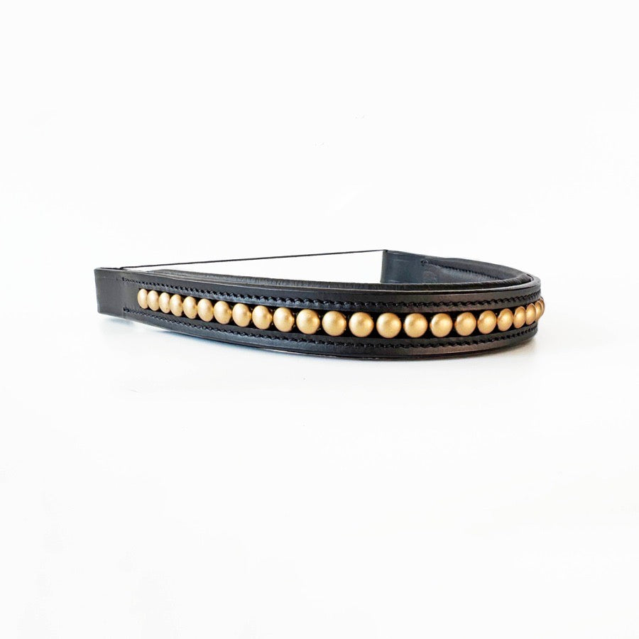 OTHER Gold Beaded Browband