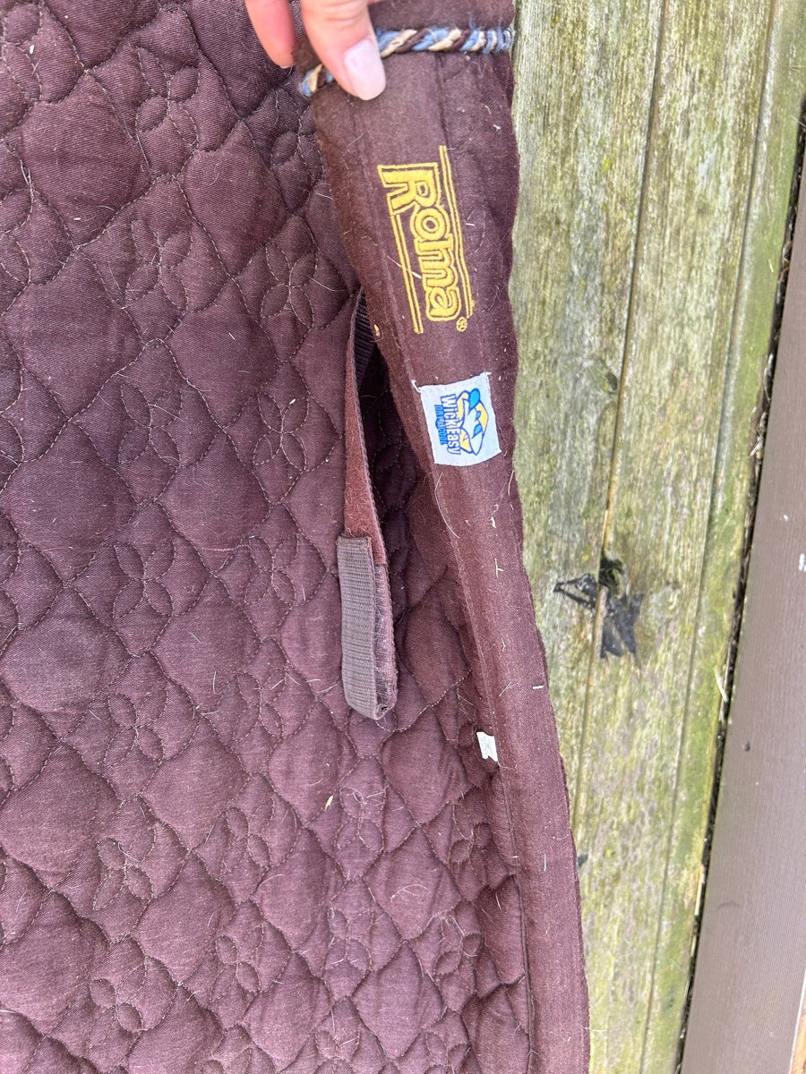 ROMA Brown Saddle Pad (2)