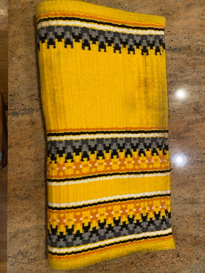 ARIAT Custom Yellow Show Pad