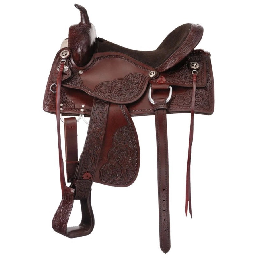 TOUGH 1 King Series Jacksonville Trail Saddle Reg