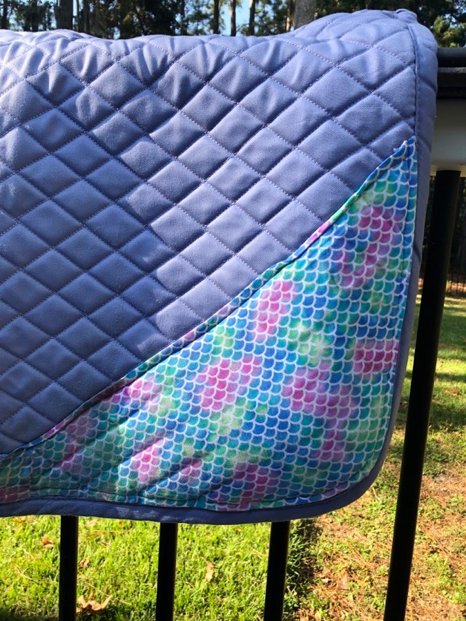 TUFFRIDER Custom Mermaid Saddle Pad (2)