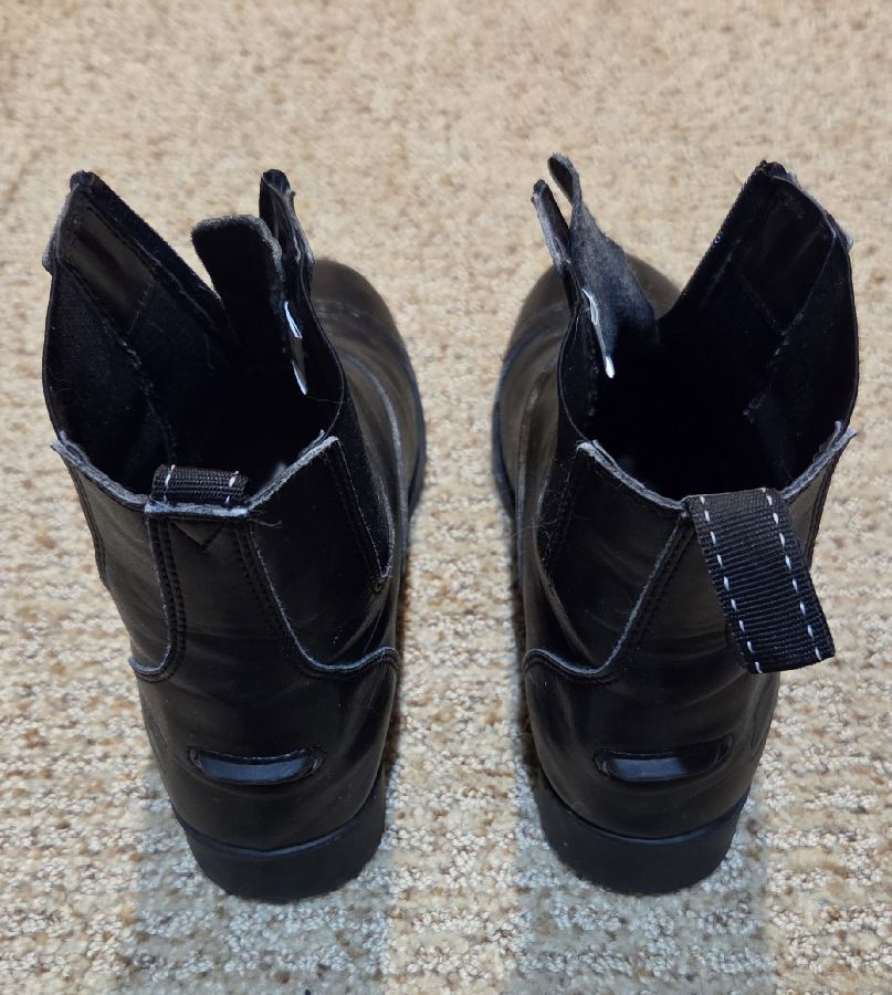 DOVER SADDLERY Dover Saddlery Riding Sport Girl's Size 4 Black Riding Boots (2)