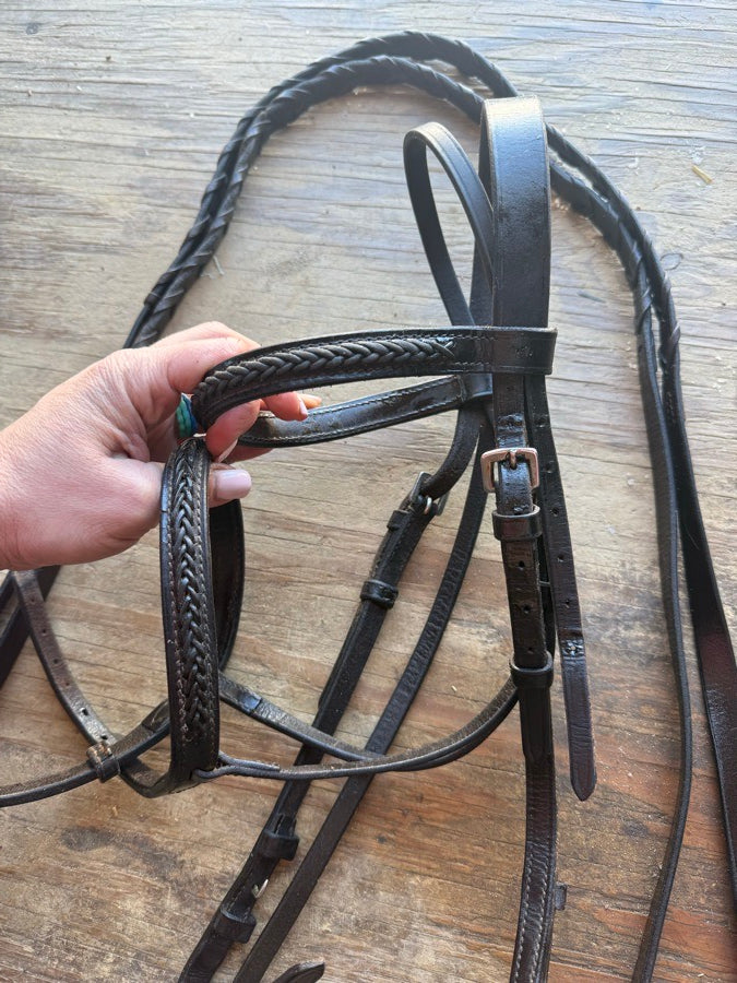 OTHER Cob bridle and reins (2)