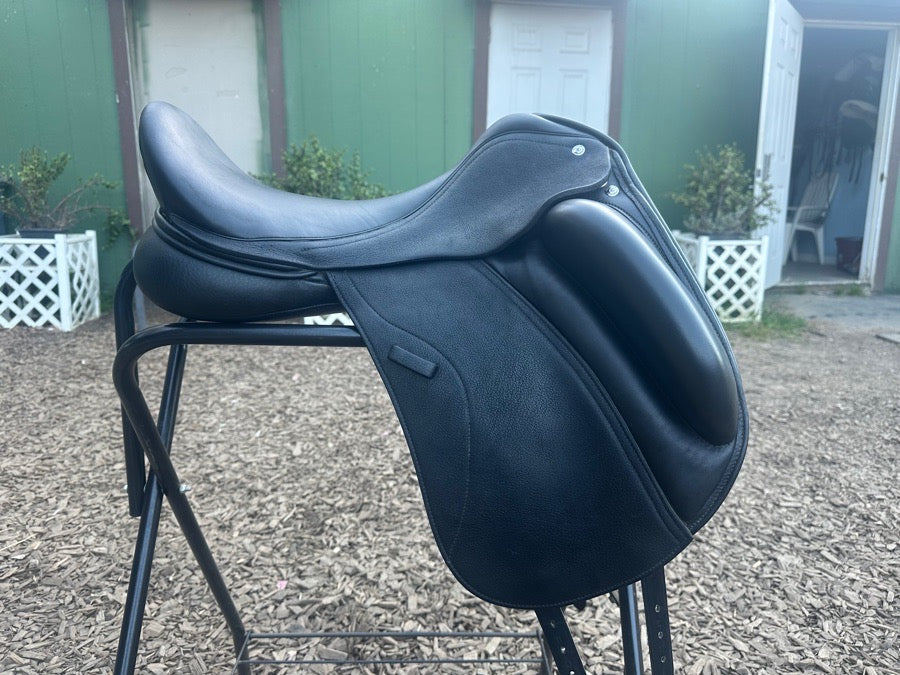 CUSTOM SADDLERY 2021 Custom Advantage R Dressage Saddle 18.5/15/R2 in Buffalo (2)