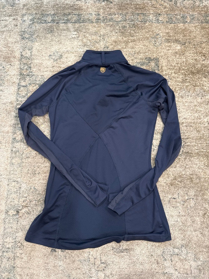 NOBLE EQUINE Kids xs Noble equestrian Navy long sleeve (2)