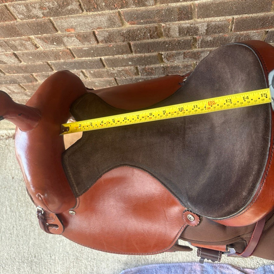 BIG HORN 15’’ Ladies Big Horn Trail Saddle,SQHB, Challenger back cinch included (3)