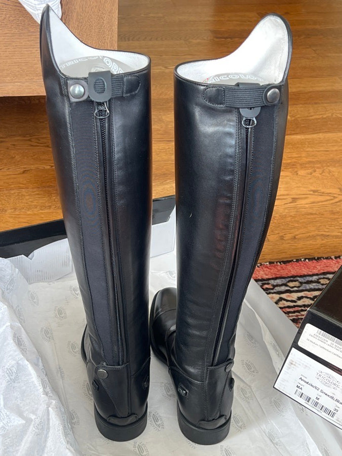 DENIRO DeNiro Amabile Tricolore ladies field boots BNIB 39 MAL (3)