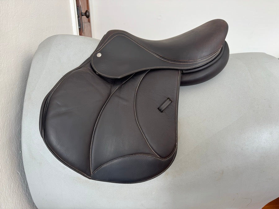 VOLTAIRE 16” Voltaire Palm Beach Saddle - 2024 - 1A - Full Buffalo - MINT