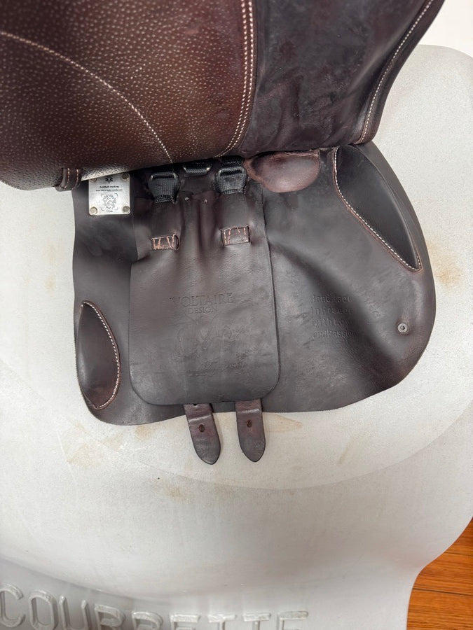 VOLTAIRE 16” Voltaire Palm Beach Saddle - 2024 - 1A - Full Buffalo - MINT (7)