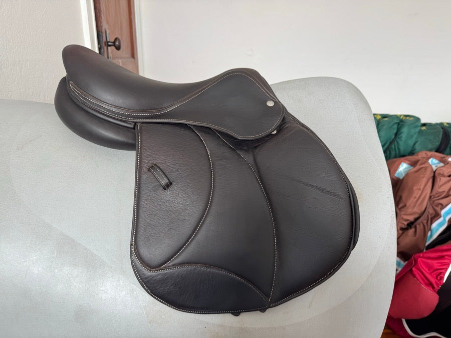 VOLTAIRE 16” Voltaire Palm Beach Saddle - 2024 - 1A - Full Buffalo - MINT (5)