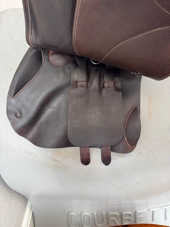 VOLTAIRE 16” Voltaire Palm Beach Saddle - 2024 - 1A - Full Buffalo - MINT (3)