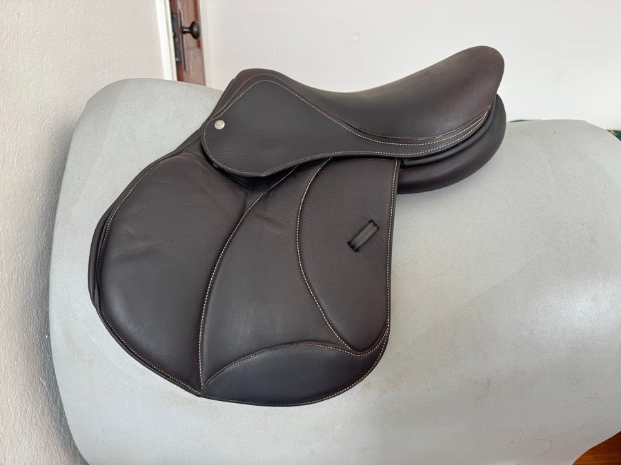 VOLTAIRE 16” Voltaire Palm Beach Saddle - 2024 - 1A - Full Buffalo - MINT (2)