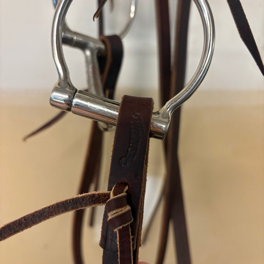 WEAVER LEATHER WEAVER Snaffle Browband Bridle Rig (7)