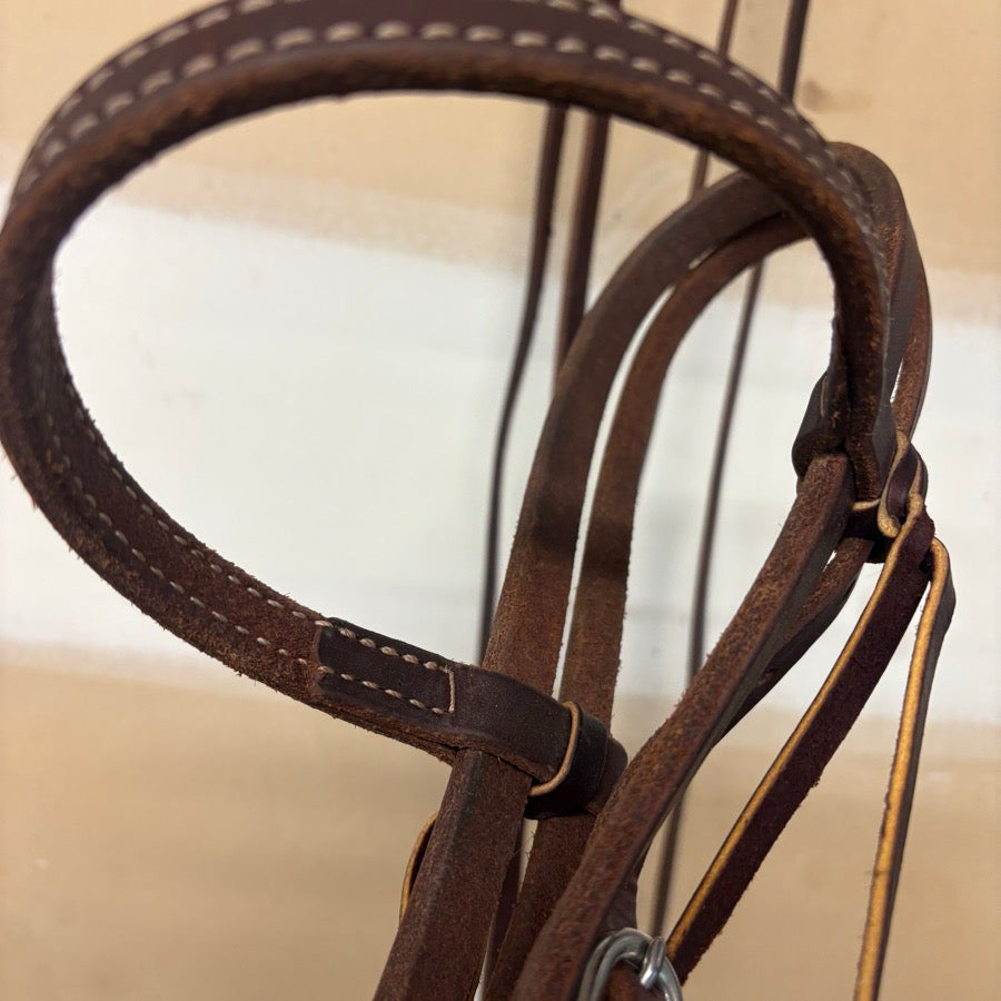 WEAVER LEATHER WEAVER Snaffle Browband Bridle Rig (6)