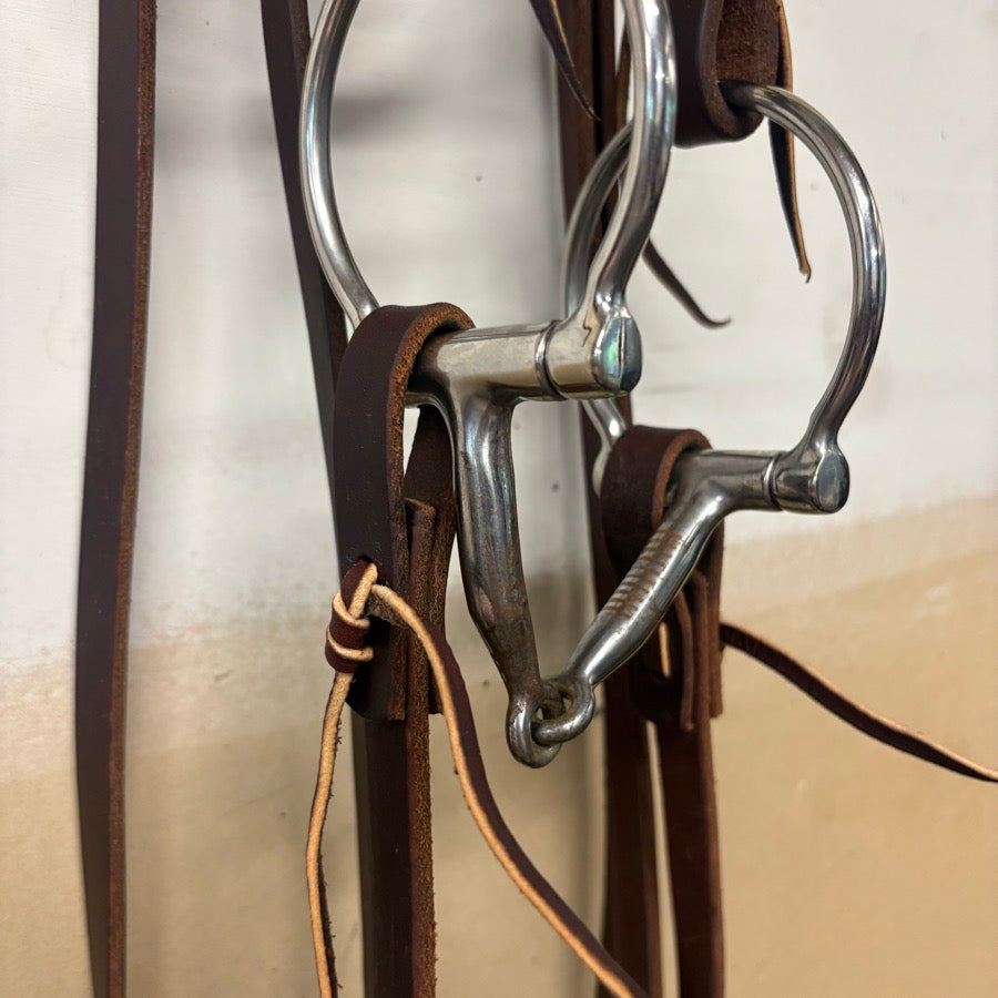 WEAVER LEATHER WEAVER Snaffle Browband Bridle Rig (2)