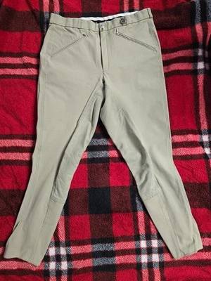 PIKEUR PIKEUR Full-Seat Women's English Riding Breeches - Tan sz 36