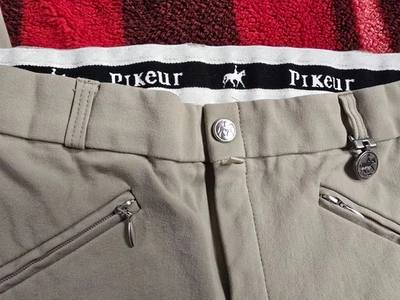 PIKEUR PIKEUR Full-Seat Women's English Riding Breeches - Tan sz 36 (3)