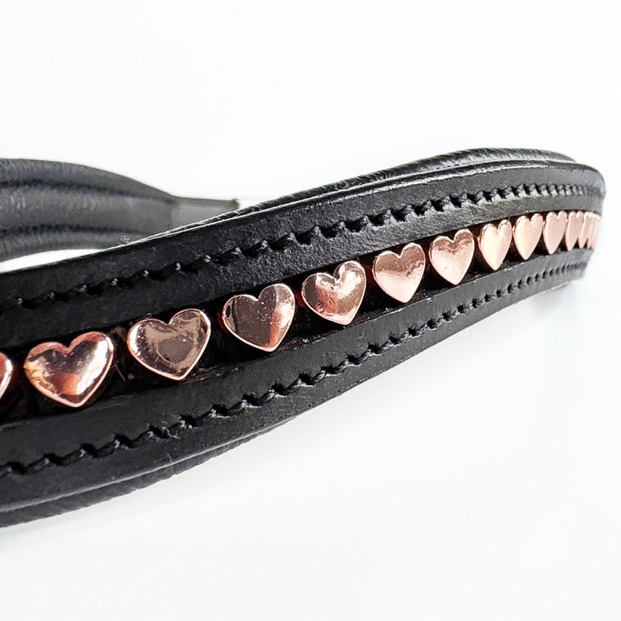 OTHER Rose Gold Heart Browband (5)