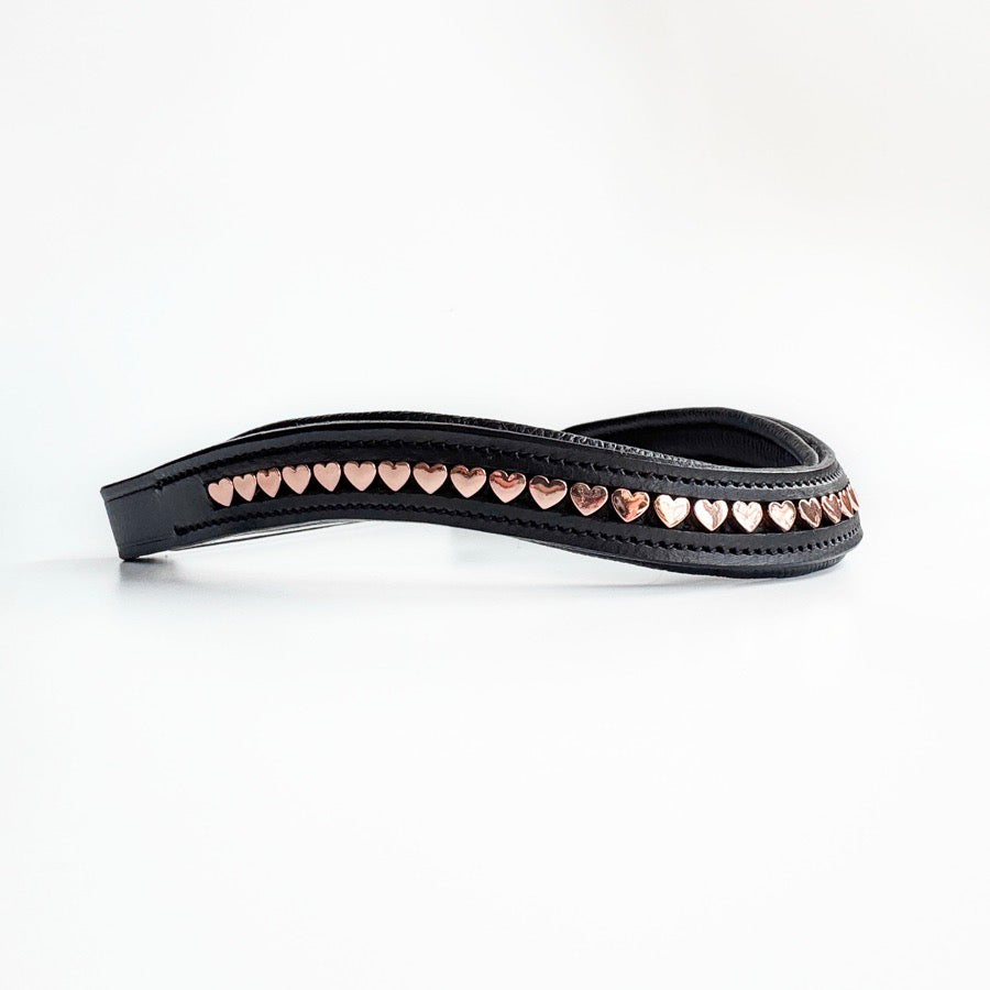 OTHER Rose Gold Heart Browband (4)