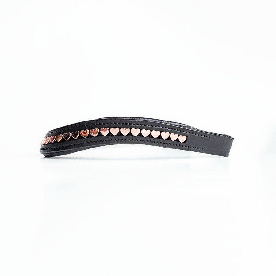 OTHER Rose Gold Heart Browband