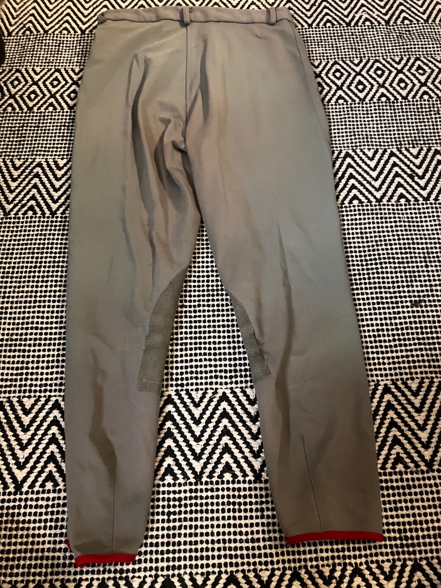 LEGACY BY COUNTRY SADDLERY Women’s size Large grey breeches (4)