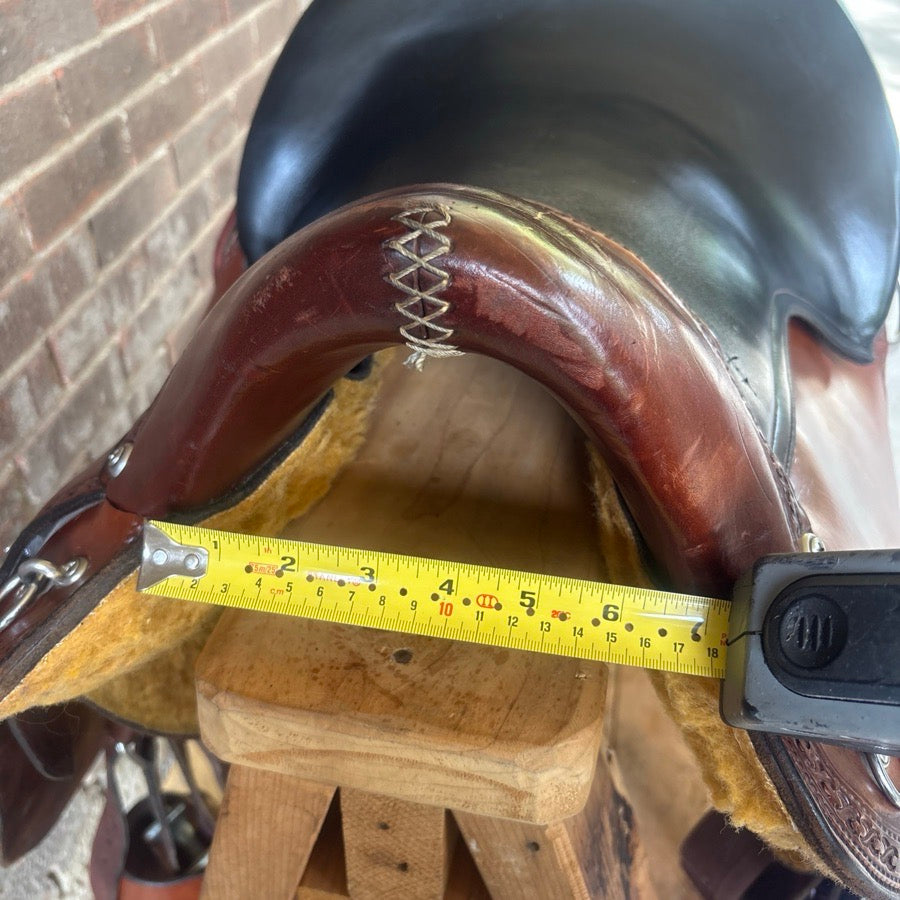 OTHER 15’’ Buena Vista, Henry Miller Endurance saddle, 7-8’’ Gullet, Amish Made (6)