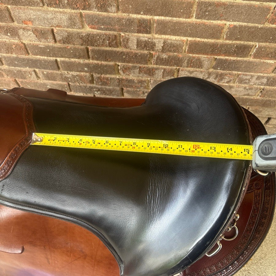 OTHER 15’’ Buena Vista, Henry Miller Endurance saddle, 7-8’’ Gullet, Amish Made (3)