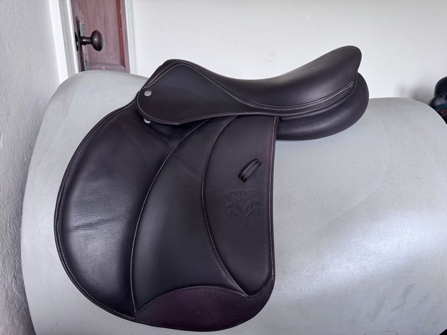 VOLTAIRE 17” 2023 Voltaire Palm Beach Saddle - 4A - Full Buffalo!