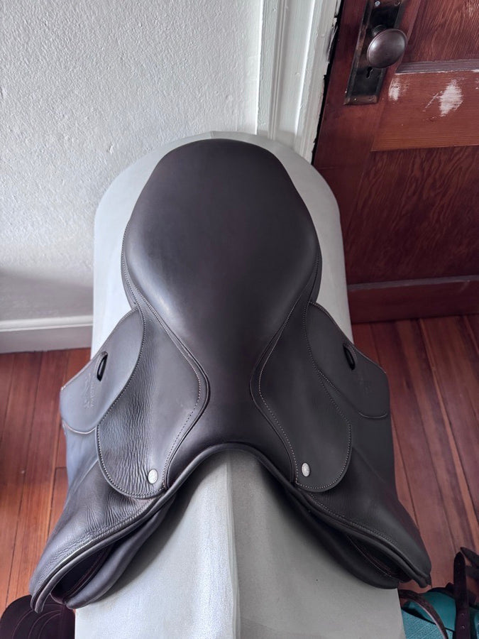 VOLTAIRE 17” 2023 Voltaire Palm Beach Saddle - 4A - Full Buffalo! (7)