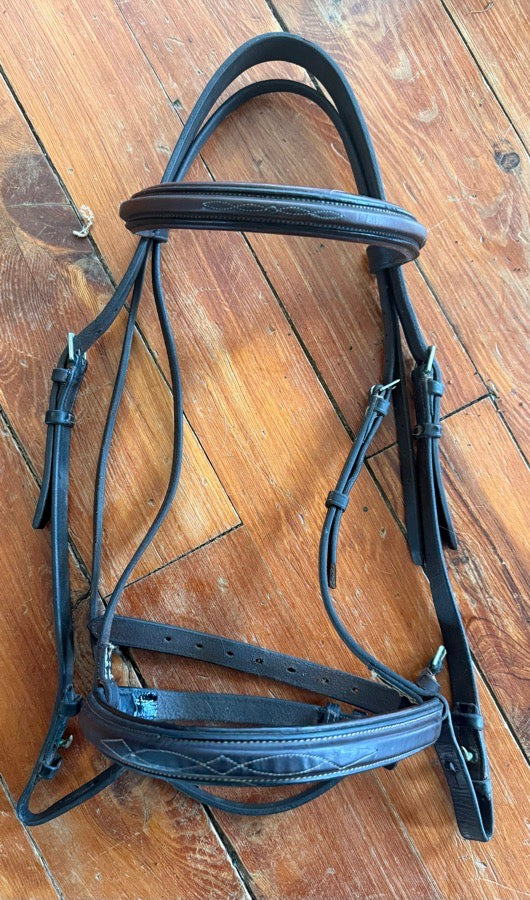 OTHER Horse sized fancy stitch bridle