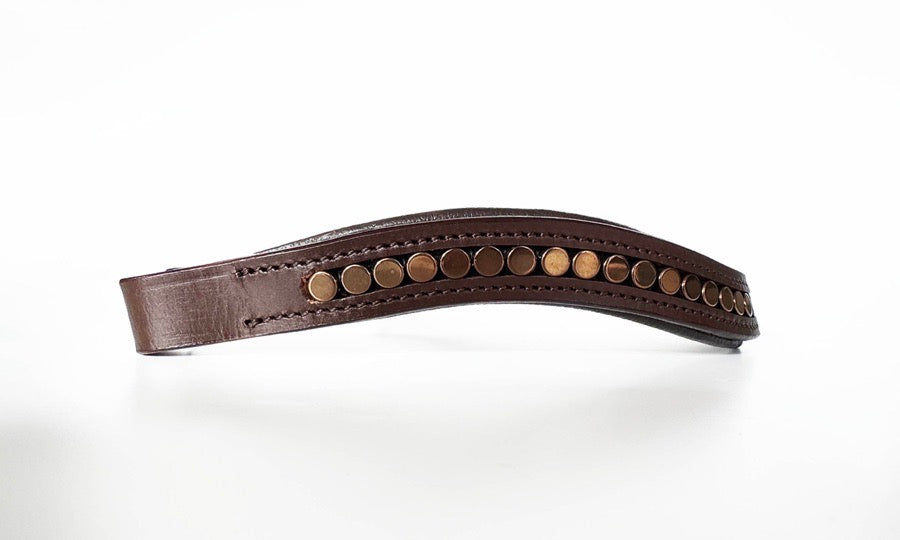 OTHER Copper Beaded Browband (4)