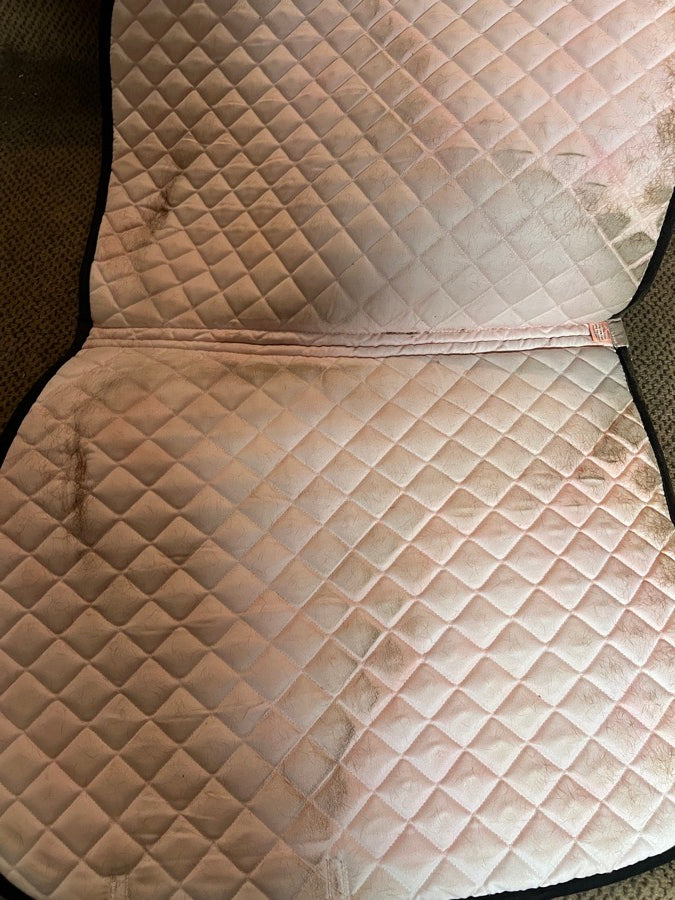 CENTAUR Centaur white saddle pad (4)