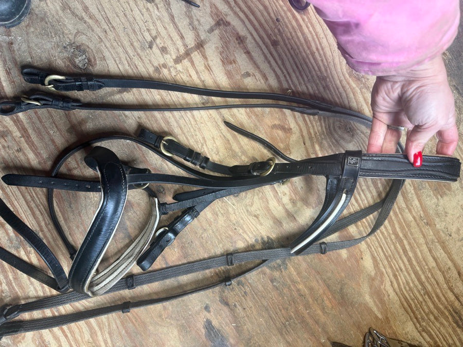 KIEFFER Kieffer flash bridle with matching reins (2)