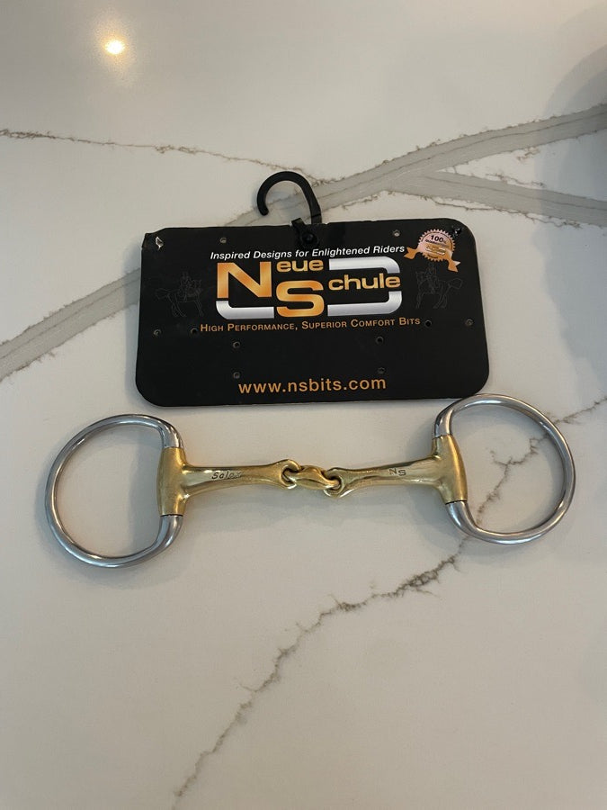 NEUE SCHULE Neue Schule Tranz Angled 16mm Eggbutt snaffle 5.5