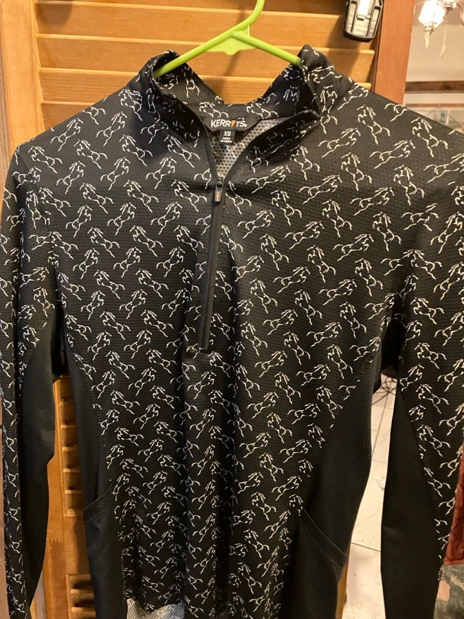 KERRITS Kerrits long sleeve summer shirt black XS