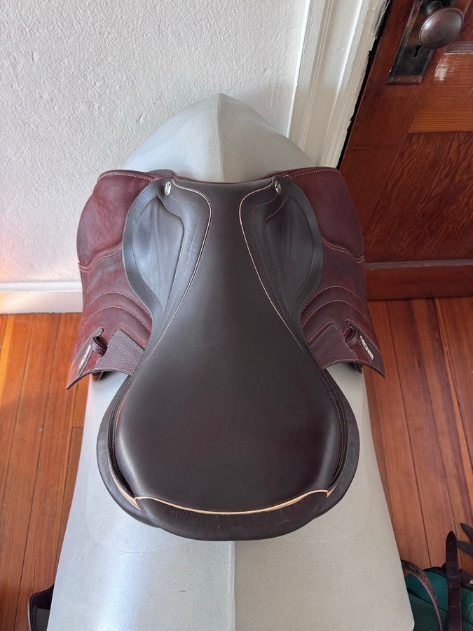 CWD 17.5” CWD SE32 Mademoiselle 2Gs Saddle - Full Buffalo - NEW Flaps 2026 (5)