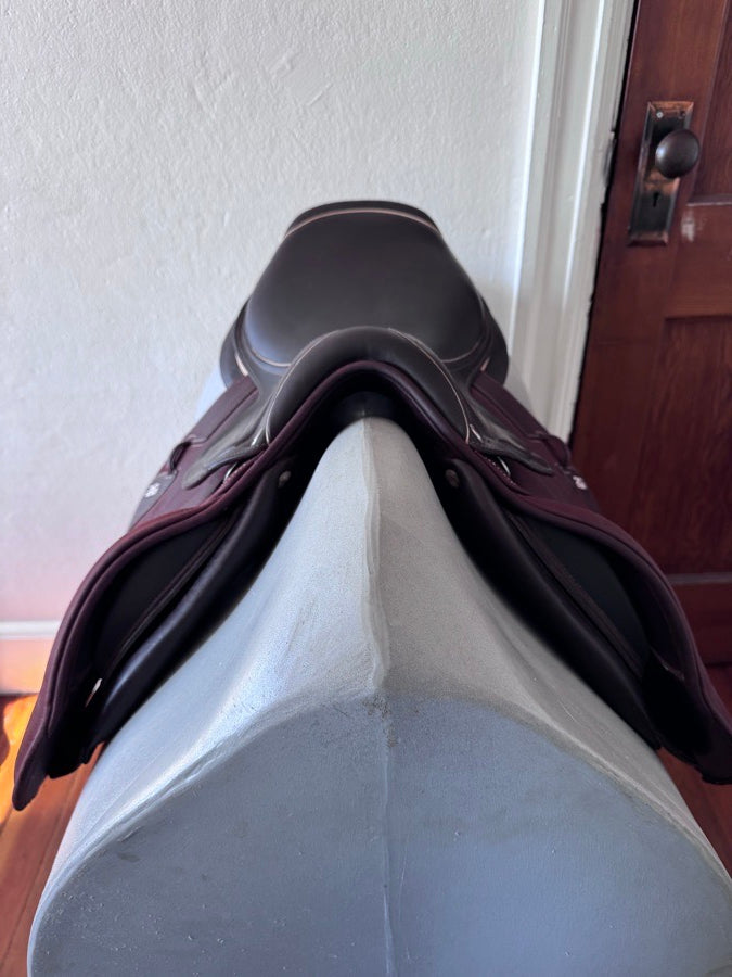 CWD 17.5” CWD SE32 Mademoiselle 2Gs Saddle - Full Buffalo - NEW Flaps 2026 (7)