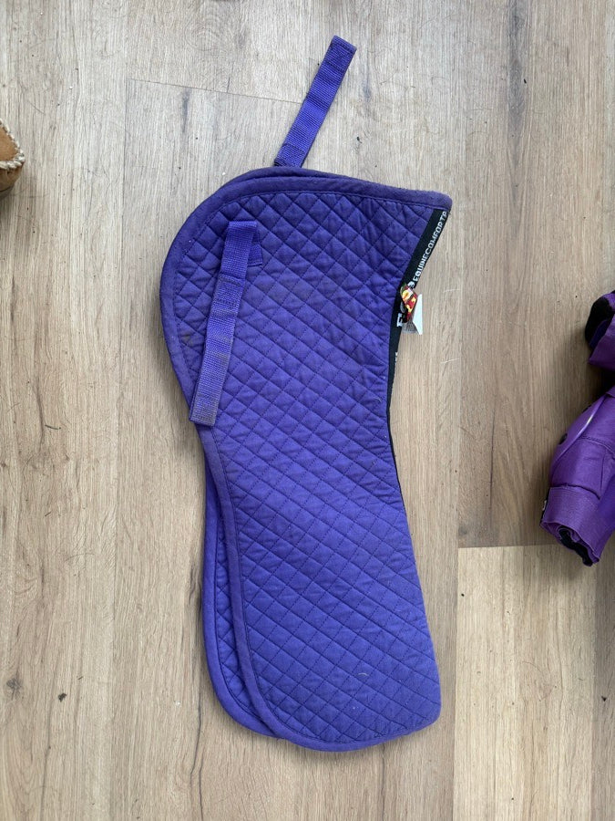 ECO-SHOP Equine Comfort Half Pad - Purple