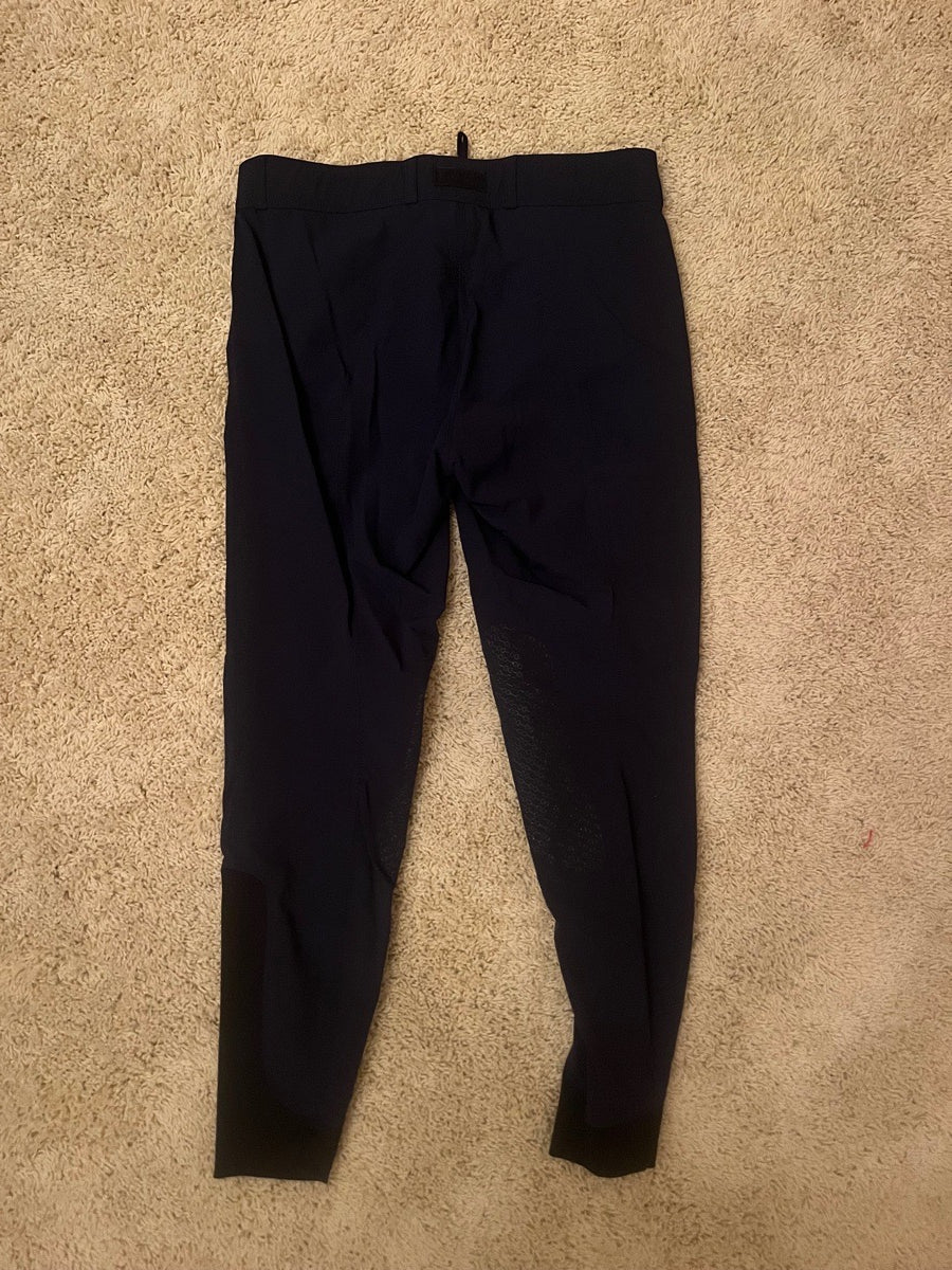DOVER SADDLERY Dover Saddlery navy breeches; size 30 (2)